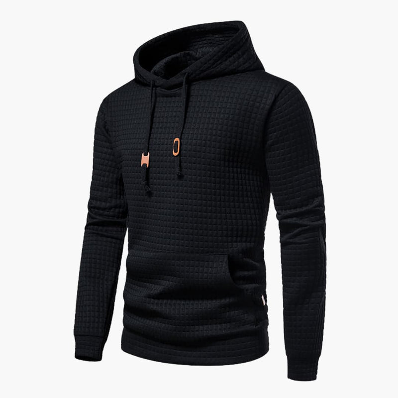 Willem | Quilted hoodie