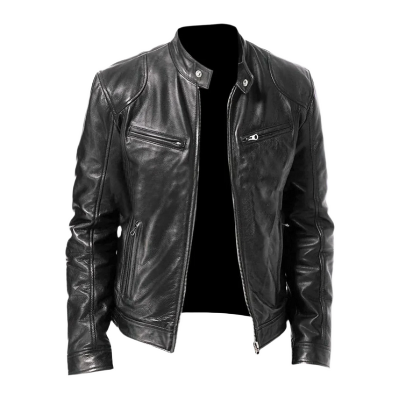 Men's leather jacket