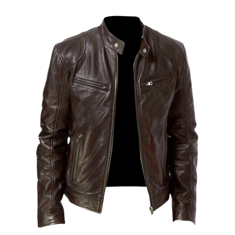 Men's leather jacket