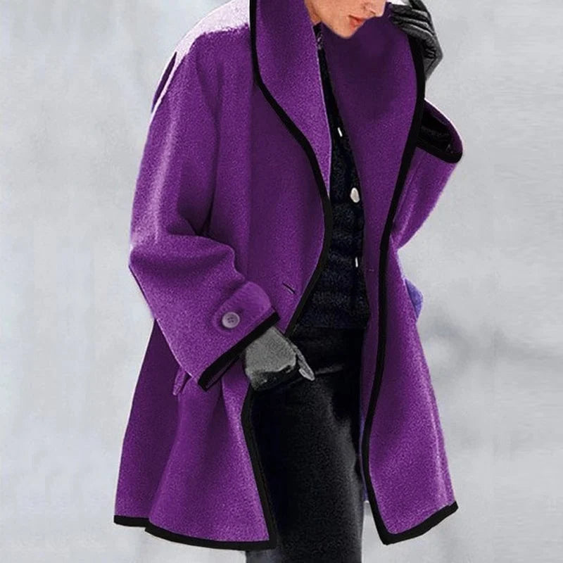 Elegant and trendy fleece jacket