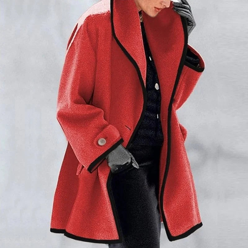 Elegant and trendy fleece jacket